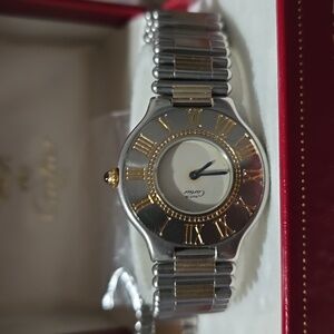 Cartier must de 21 wrist watch